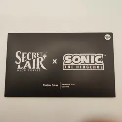 Super Sonic Foil Bundle All 3 foil Secret Lair sets Sonic The Hedgehog - Image 2