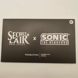Super Sonic Foil Bundle All 3 foil Secret Lair sets Sonic The Hedgehog - Image 4