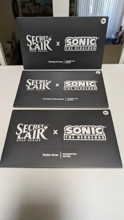 MtG Secret Lair x SONIC: Complete FOIL Set - Image 1