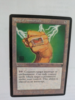 Ring of Immortals Legends MTG LP Free Shipping with tracking - Image 1