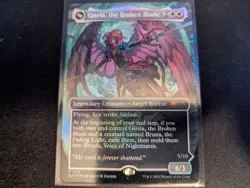MTG Magic the Gathering FOIL Gisela, the Broken Blade Borderless SLD! - Image 1