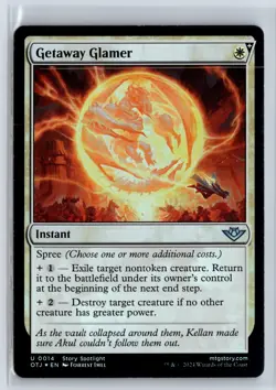 FOIL Getaway Glamer Outlaws of Thunder Junction - MTG Magic the Gathering Card - Image 1