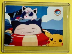 PIKACHU CHARMANDER JIGGLYPUFF Pokemon MEOWTH EEVEE Vending Prism Sticker Rare NM - Image 2
