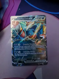 Roaring Moon EX 124/182, Play! Prize Pack Stamped, Pokemon - Image 1