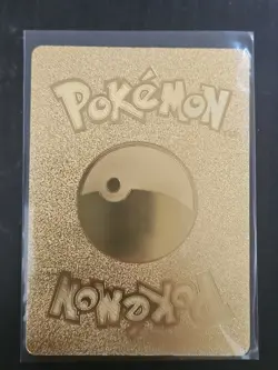Pokemon Shining Charizard 1st Edition Gold Foil Fan Art 100HP 107/105 (Fan Art) - Image 2
