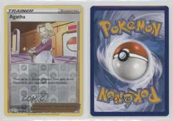 Agatha Reverse Foil Pokemon Sword & Shield Chilling Reign #129 4gx - Image 3