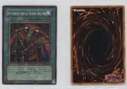 A Deal With Dark Ruler Spanish YuGiOh Revelation Volume 1 #DR1-SP192 2005 0ez5 - Image 3