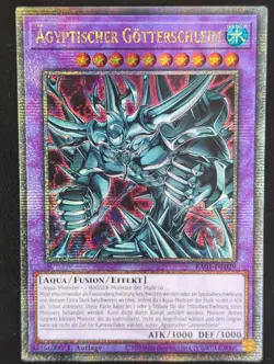 Agyptischer Gotterschleim RA01-DE029 Quarter SCR DE NM YUGIOH - Image 1