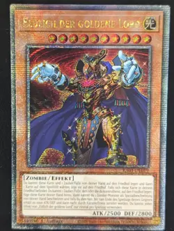Eldlich der goldene Lord Ra01-DE019 Quarter SCR DE NM YUGIOH - Image 1