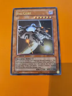 Yugioh! Big Core RDS-EN030 Ultimate Rare 1st Edition LP - Image 1