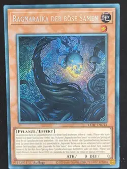 Ragnaraika der bose Samen LEDE-DE013 Secret Rare DE NM YUGIOH - Image 1