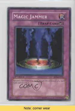 Magic Jammer 1st Ed. YuGiOh Warrior's Triumph Structure Deck #SD5-EN034 READ 0c6 - Image 1