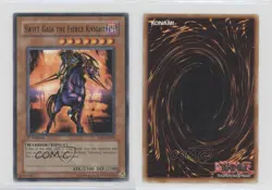 Swift Gaia The Fierce Knight 1st Ed. YuGiOh Warrior's Triumph Structure Deck 0c6 - Image 3
