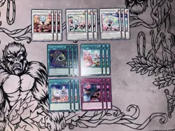 Yummy Deck Core 21 Cards SUPERS & RARES JUSH-EN YuGiOh! - Image 1