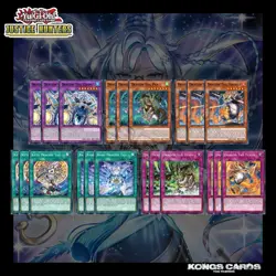 Dracotail Deck Core 21 Cards SUPERS & RARES JUSH-EN YuGiOh! - Image 2