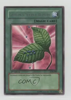 Goblin's Secret Remedy 1st Ed. YuGiOh Legend of Blue Eyes White Dragon 2002 1l2 - Image 1