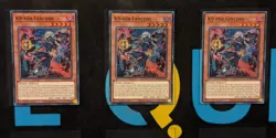 JUSH-EN033 K9-66b Lantern x3 Super Rare 1st Ed YuGiOh Playset - Image 1
