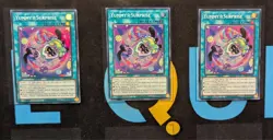 JUSH-EN025 Yummy☆Surprise x3 Super Rare 1st Ed YuGiOh Playset - Image 1