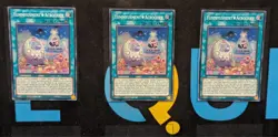 JUSH-EN024 Yummyusement☆Acroquey x3 Super Rare YuGiOh Playset - Image 1