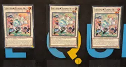 JUSH-EN021 Lollipo☆Yummy Way x3 Super Rare 1st Ed YuGiOh Playset - Image 1
