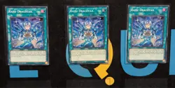 JUSH-EN009 Rahu Dracotail x3 Super Rare 1st Ed YuGiOh Playset - Image 1