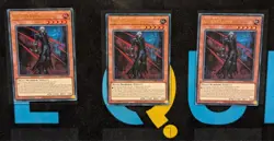 JUSH-EN034 K9-OO Lupis x3 Ultra Rare 1st Ed YuGiOh Playset - Image 1