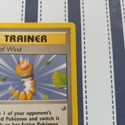 Pokemon 1999 Trainer Gust of Wind #93/102 Base Set Common TCG Card - Image 4