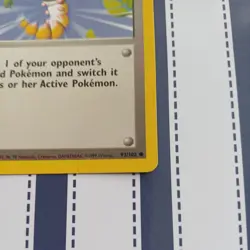 Pokemon 1999 Trainer Gust of Wind #93/102 Base Set Common TCG Card - Image 5
