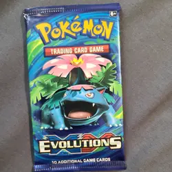 1x Pokemon 2016 XY Evolutions Booster Pack Unweighted 10 Card New Factory Sealed - Image 4