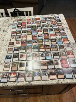 Mtg Rare Lot x100 - Magic The Gathering Rare Card Lot Mtg Rares LP-Mp - Image 1