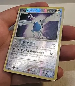 Pokemon Card 2007 DPBP #299 Lugia 14/132 Secret Wonders Reverse Holo HP - Image 3