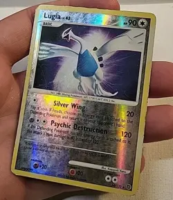 Pokemon Card 2007 DPBP #299 Lugia 14/132 Secret Wonders Reverse Holo HP - Image 5