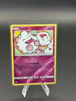 Swirlix 153/236 Reverse Holo Cosmic Eclipse Pokemon Card NM - Image 1