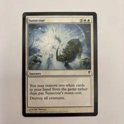 MTG Magic the Gathering Sunscour (19/155) Coldsnap LP - Image 1