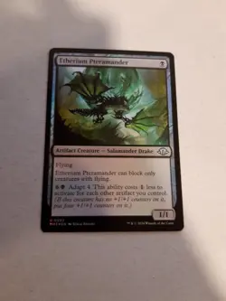 1x Mtg Modern Horizons 3 Etherium Pteramander Foil NM/M Magic The Gathering - Image 1