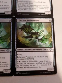 4x Mtg Modern Horizons 3 Etherium Pteramander NM/M Magic The Gathering - Image 2