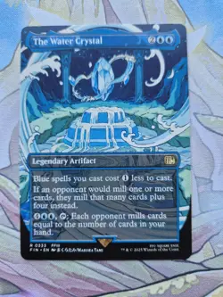 The Water Crystal, Alt Art, R 0333, FIN, Final Fantasy, MTG, English, NM - Image 1