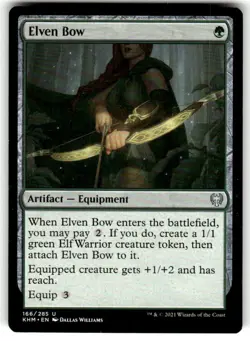 Elven Bow Kaldheim Regular MTG - Image 1