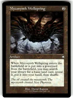Mycosynth Wellspring (Retro Frame) Commander: the Brothers' War Regular MTG NM - Image 1