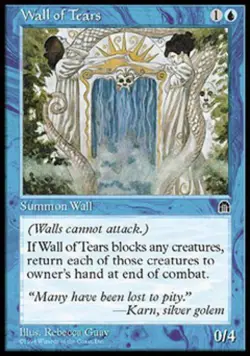 Wall of Tears - Medium Play MTG Stronghold - Image 1