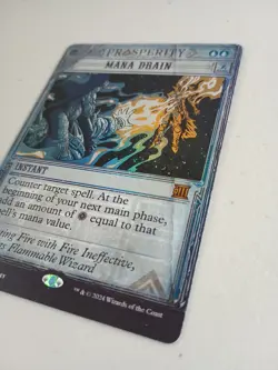 Magic The Gathering Mana Drain The Prosperity Post- FOIL - NM MTG - Image 3