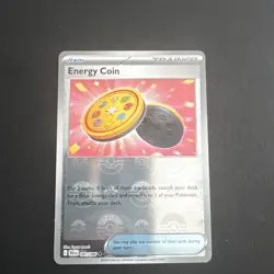 Pokemon TCG - Energy Coin - 081/086 - (Poke Ball Pattern) - SV: Black Bolt - Image 1