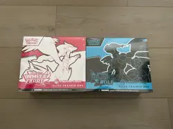 Pokemon Center Black Bolt and White Flare ETB PC Elite Trainer Box Sealed - Image 1