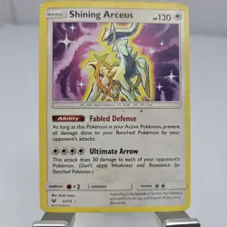 Shining Arceus 57/73 (Shiny Holo) - 2017 Pokemon SM Shining Legends - Image 1