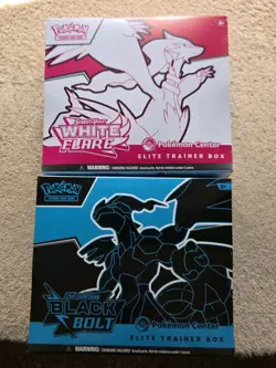 Pokemon Center Black Bolt White Flare Elite Trainer Box ETB Exclusive Sealed - Image 3