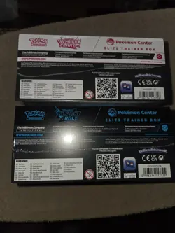 Pokemon Center Black Bolt White Flare Elite Trainer Box ETB Exclusive Sealed - Image 4