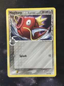 Magikarp Delta Species 69/110 Common EX Holon Phantoms Pokemon 2006 LP/MP - Image 1