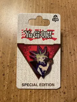 Yugioh Yami Yugi Atem Enamel Pin Special Edition KONAMI Pin Club Exclusive New - Image 1