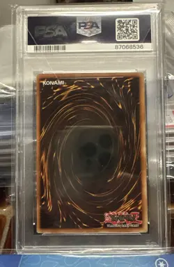 YuGiOh GRADED 2002 Red-Eyes Black Metal Dragon FMR-001 Promo EX 5 PSA - Image 2