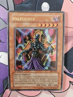 Yugioh! Helpoemer PGD-058 Ultra Rare 1st Edition MP - Image 1